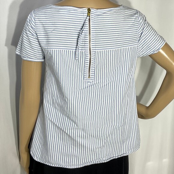 Vineyard Vines Sz S Blue & White Stripe Top - Picture 3 of 15